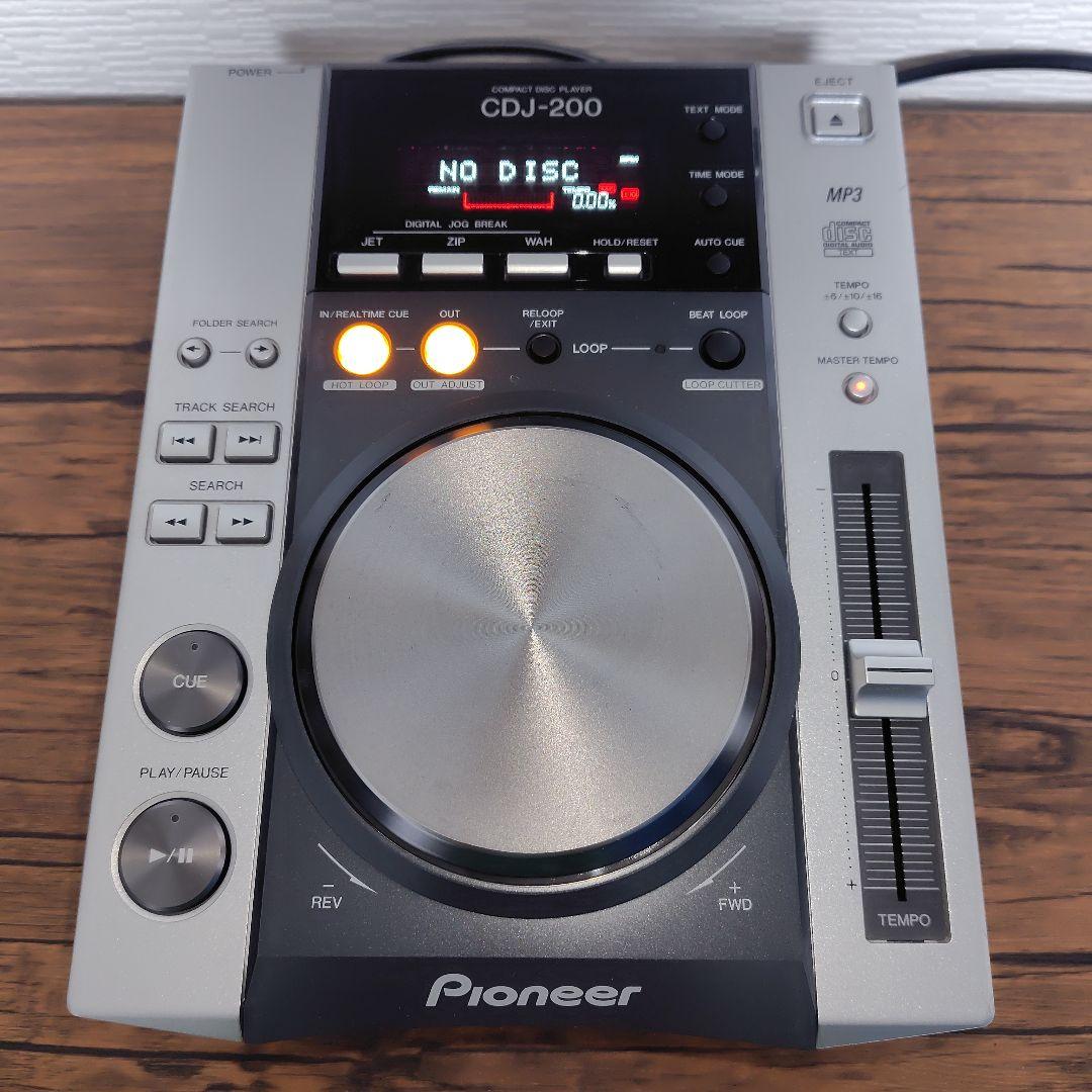 Pioneer(パイオニア) DJ向けCDプレイヤー CDJ-200 CDJ-200 (archived) Digital CD deck with effects (black) - Pioneer DJ