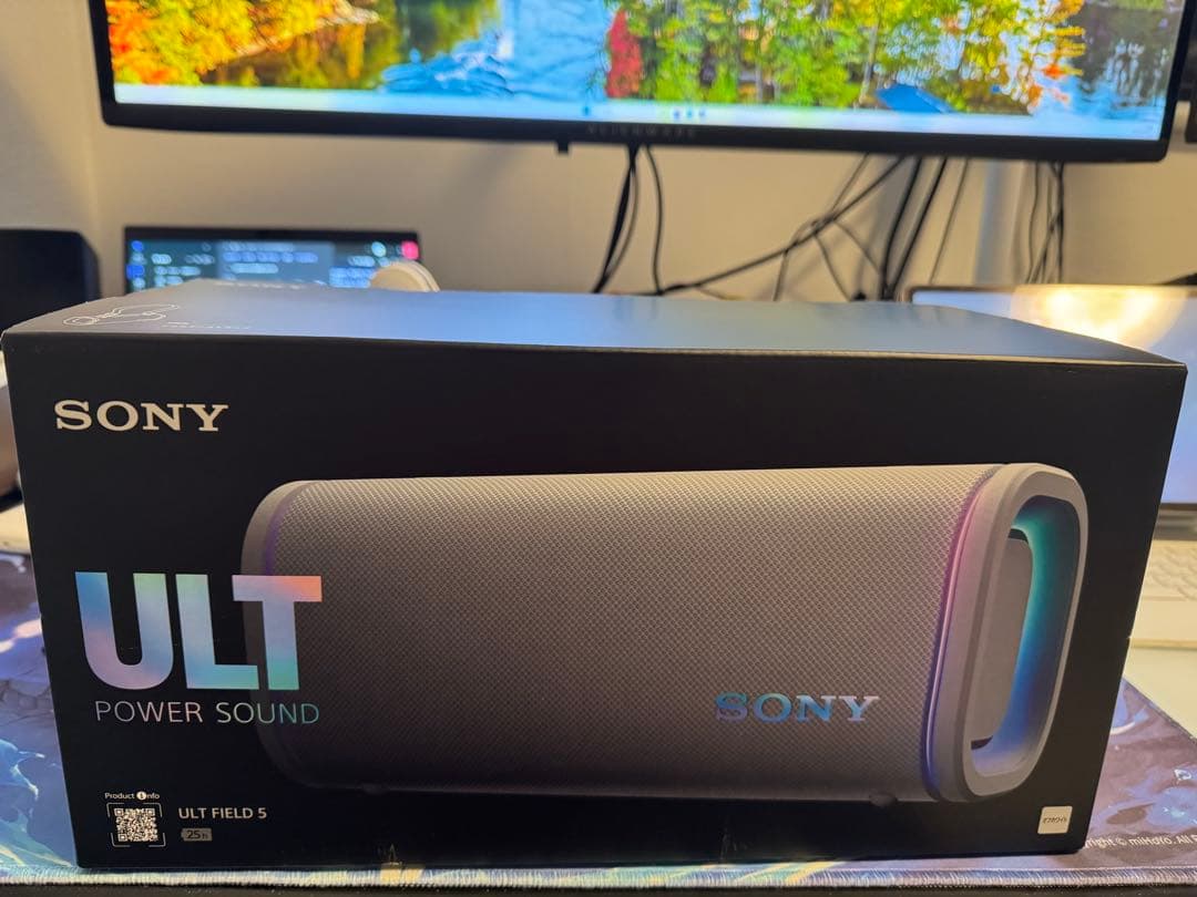 ソニーBluetoothスピーカー SRS-ULT50 ホワイト新品未開封品❗️ ブルートゥーススピーカー オフホワイト SRS-ULT50 WZ [防水 /ハイレゾ