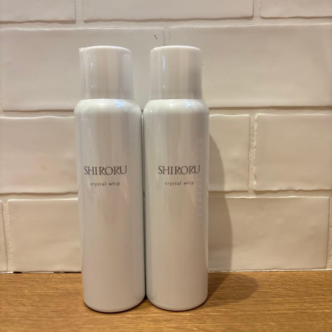 SHIRORU クリスタルホイップ 120g未開封品2本セット - メルカリ