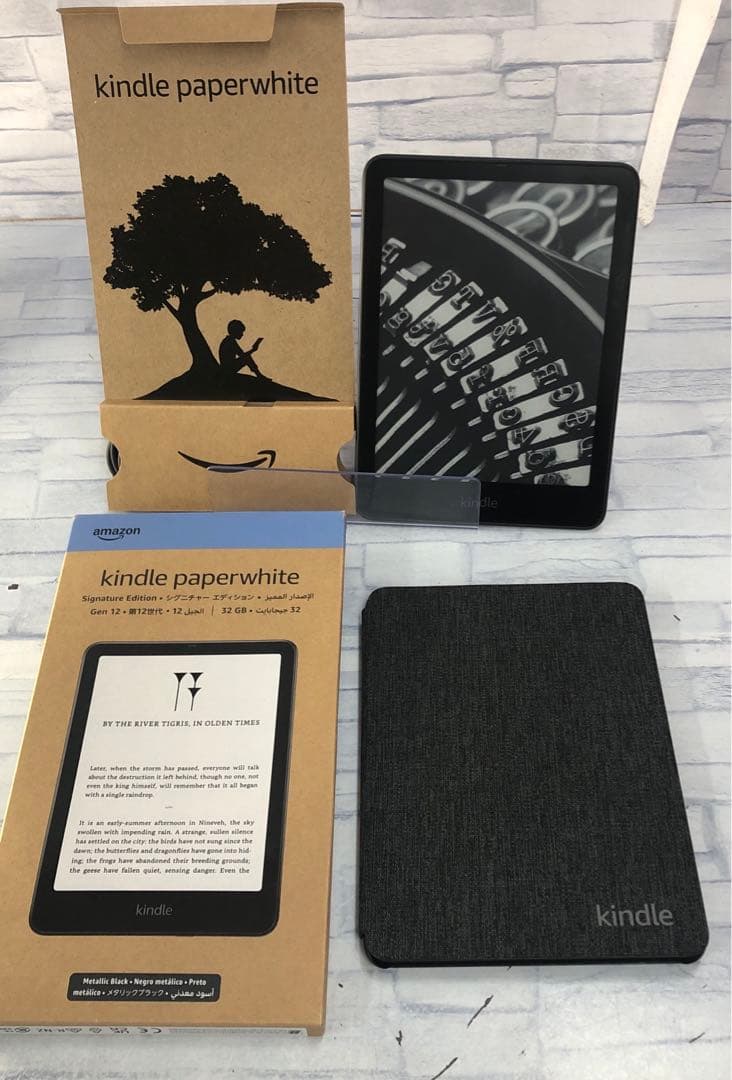 k1177　kindlePaperwhite第12世代32GB広告なし　ケース付 Amazon.co.jp: Kindle Paperwhite シグニチャーエディション (32GB) 7