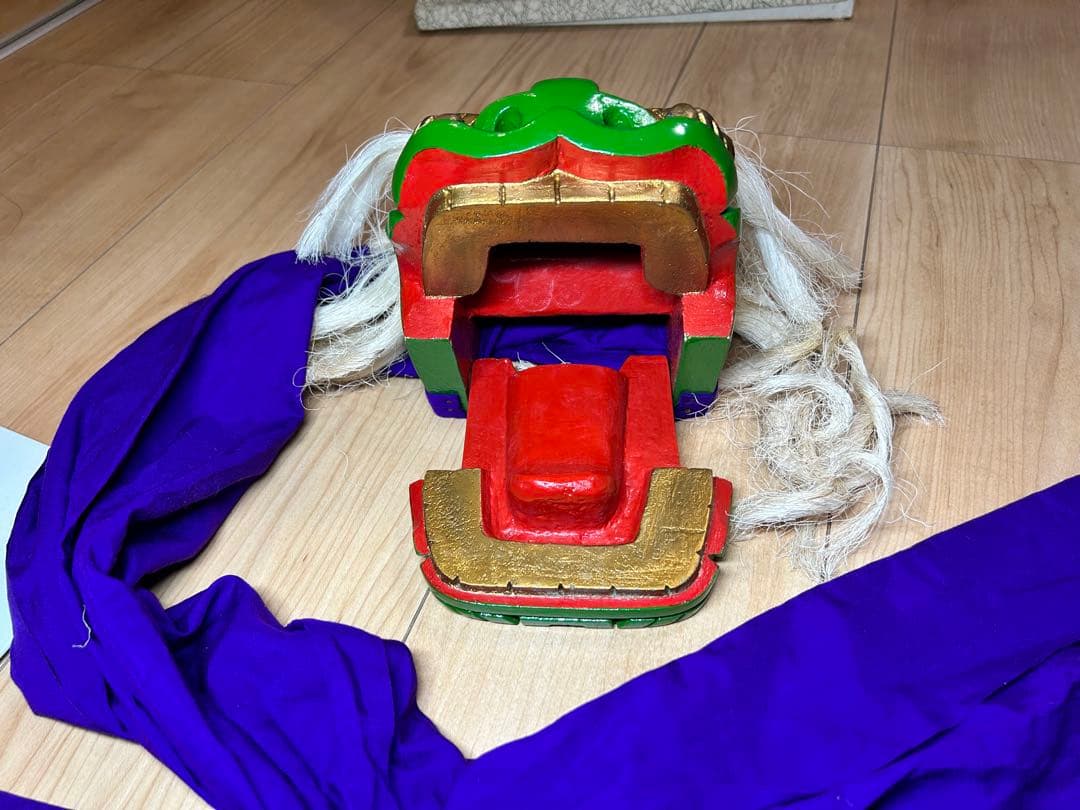 琉球舞踊 小道具 獅子頭(箱無し)