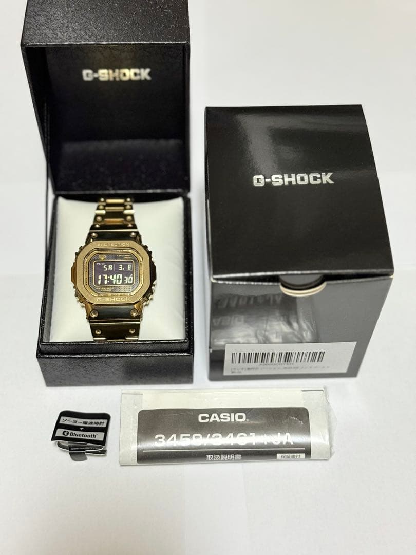 GMW-B5000GD-9JF G-SHOCK メタル ゴールド キムタク - メルカリ