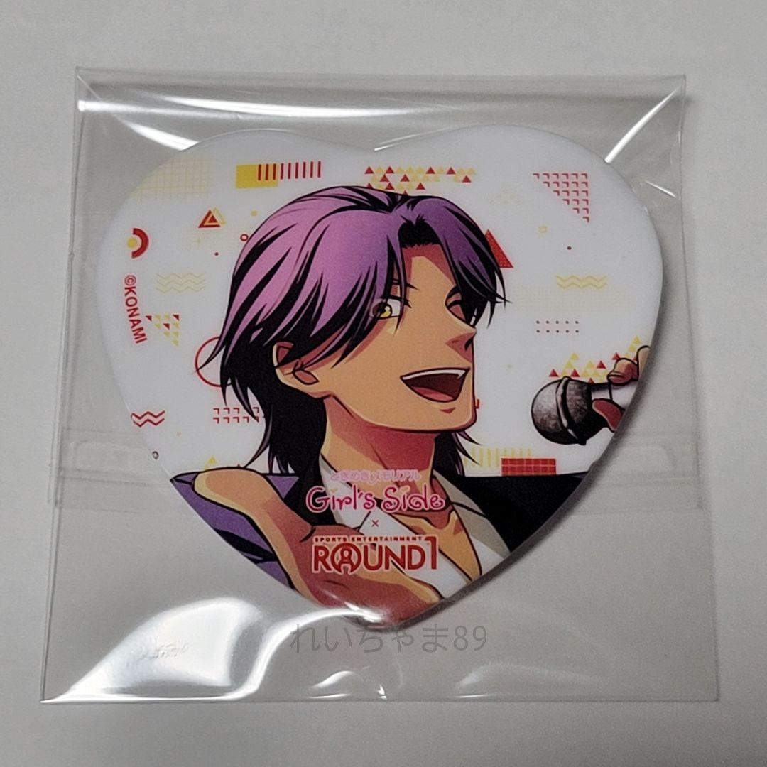 ときメモGS ラウンドワン ハート缶バッジ 姫条まどか - メルカリ