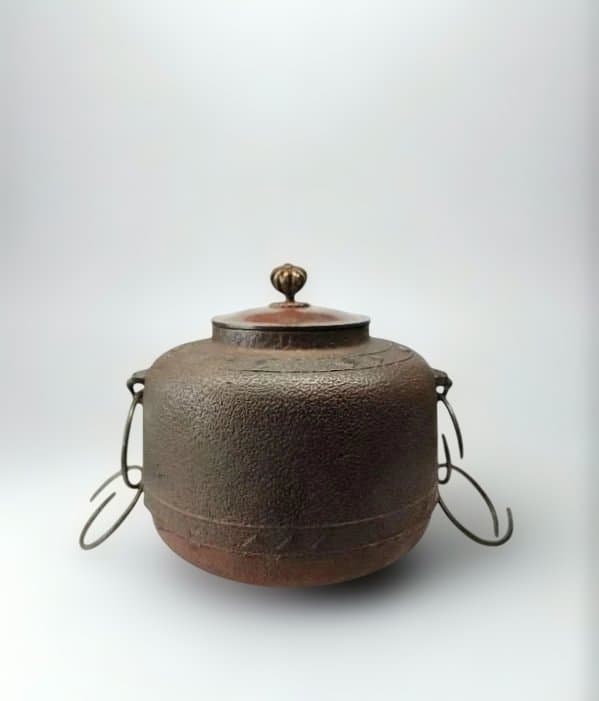 茶道具 鉄瓶 風炉釜 鉄釜 鋳物 骨董品 古美術 鉄 真鍮の通販｜si360.com.pa