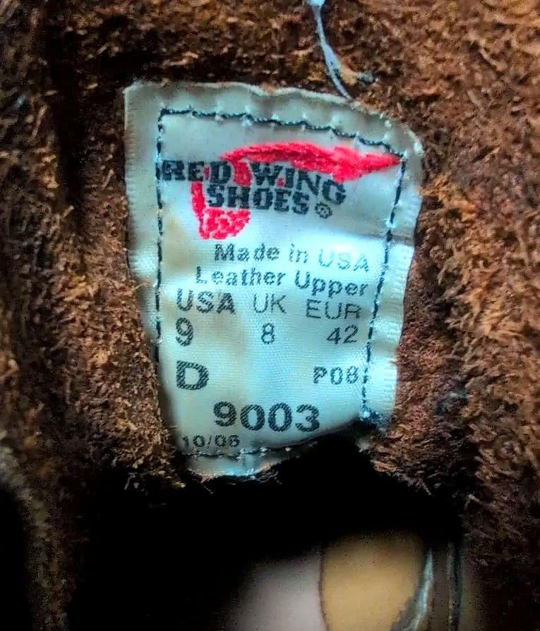 レッドウィング9003超レア ランバージャック9Dウールリッチ - メルカリ
