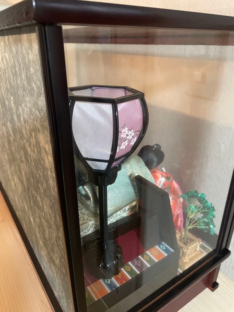 美品】丹秀雛 極上特製三月雛人形 ケース付き オルゴール人形小道具付き