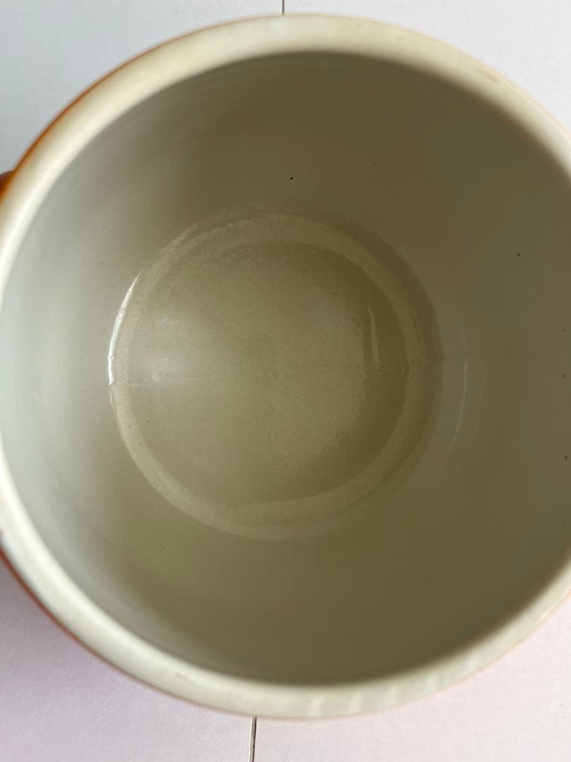 希少 廃盤 クーザンス ビーンズポット オレンジ