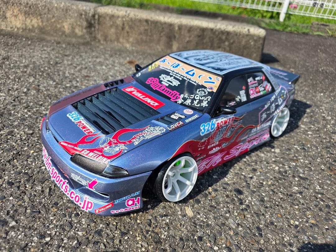 最終》パンドラRC R32スカイライン4dr 製作済ラジコンボディ