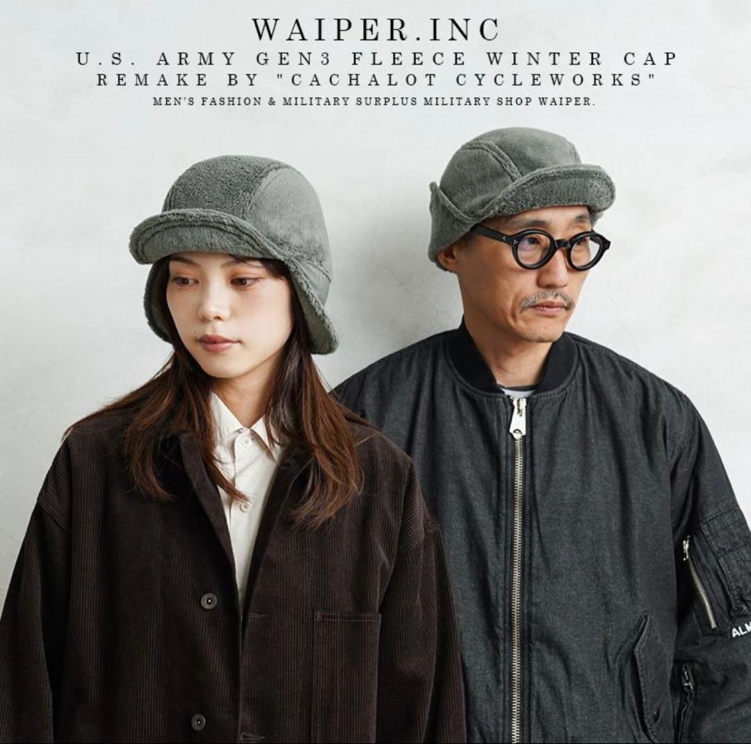 waiper.inc フリースキャップ 楽天市場】WAIPER.inc 米軍 Gen3 フリース リメイク キャップ Remake