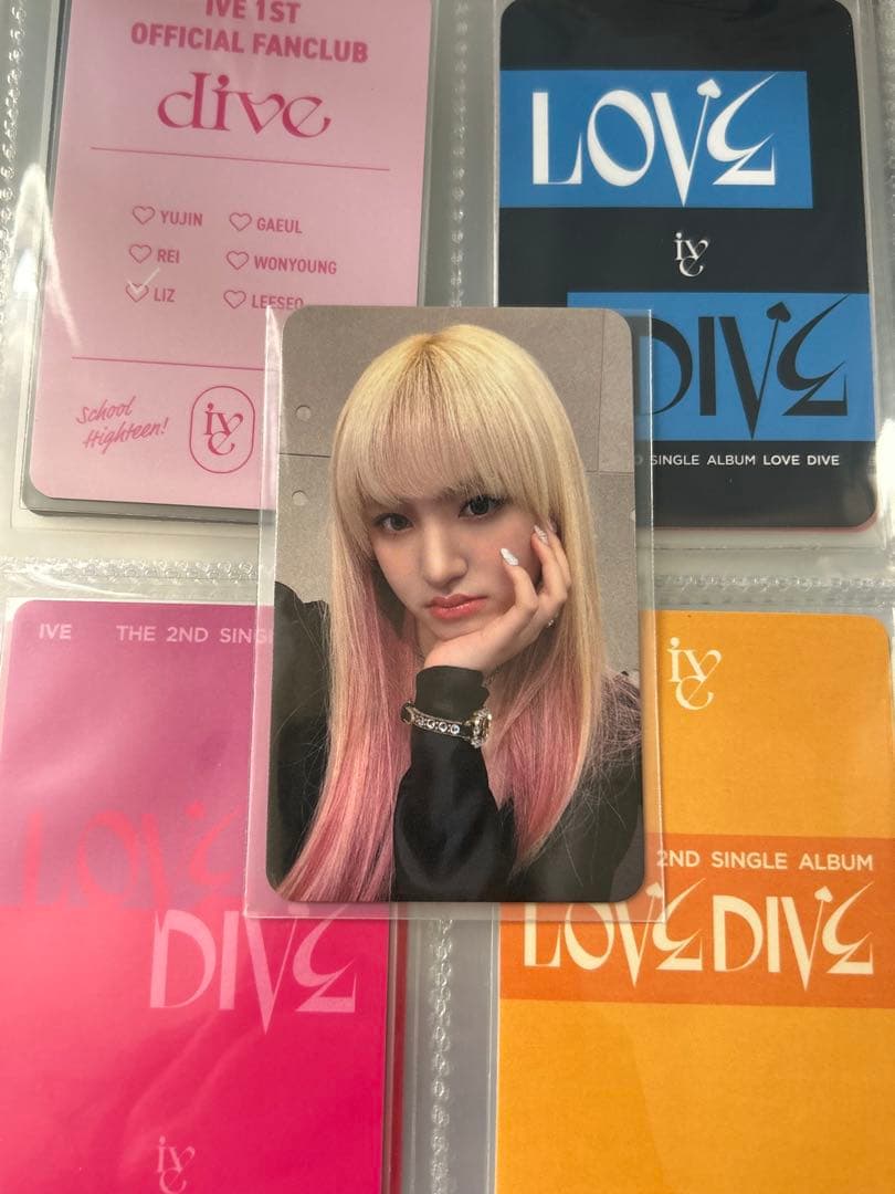 ive lovedive リズ トレカ - メルカリ