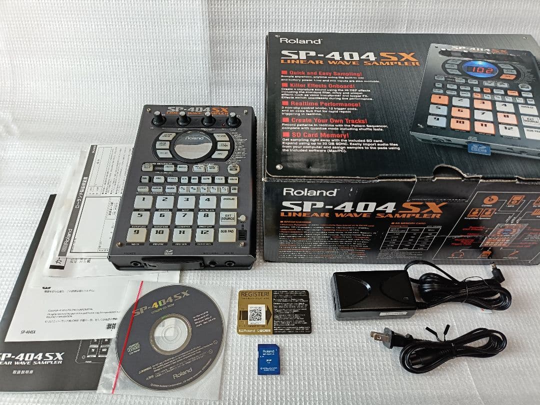ROLAND ローランド SP-404SX サンプラー 【新品未使用同等品】美品 入荷情報】Roland / SP-404SX Sampler｜島村楽器 金沢フォーラス店