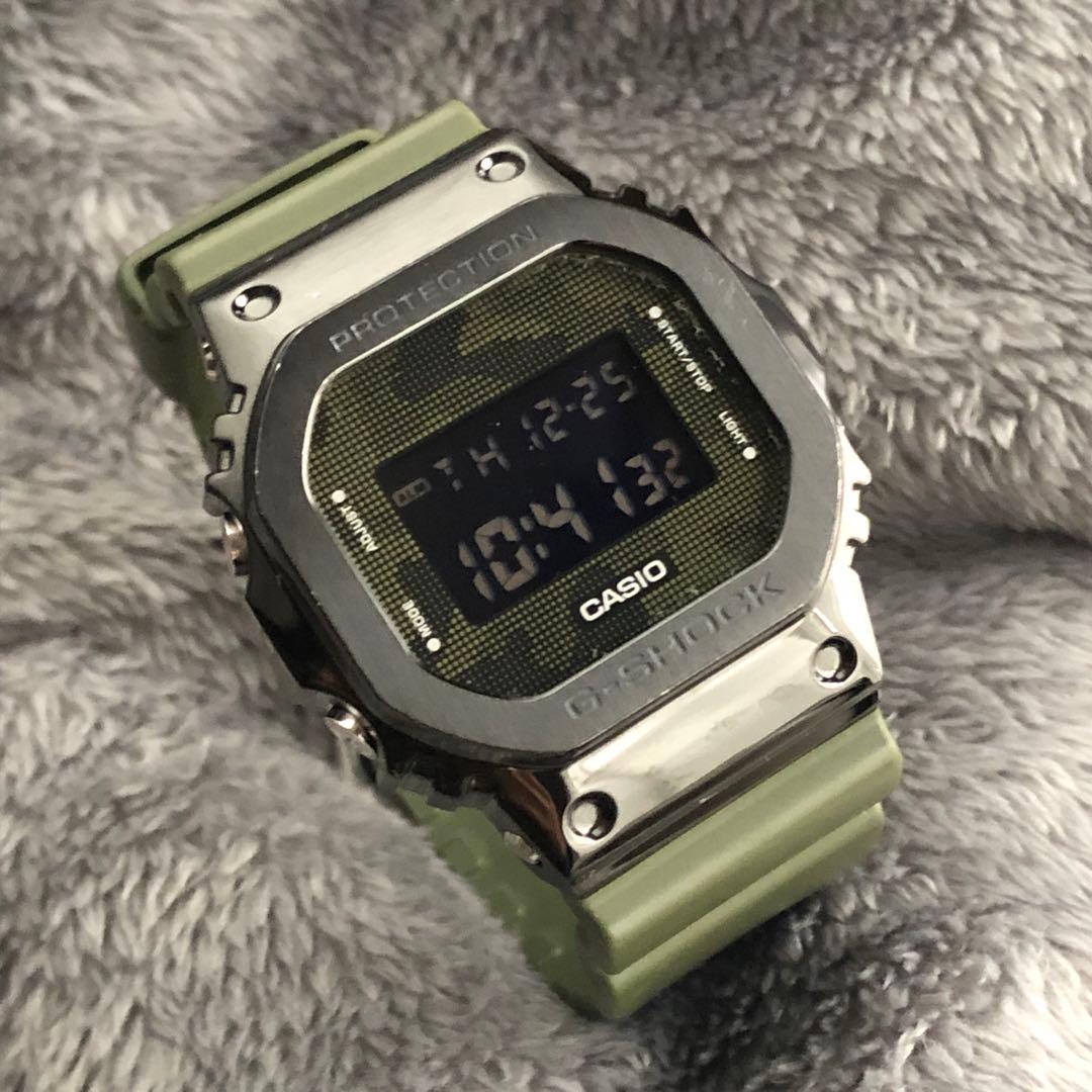 大人のミリタリー［良品きれい］GM-5600B カーキグリーン G-SHOCK 楽天市場】CASIO カシオ G-SHOCK Gショック ジーショック メンズ