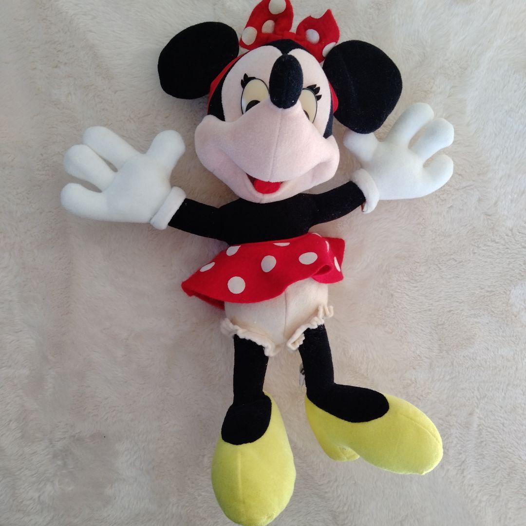 レトロ 東京ディズニーランド初期針金入りミッキーマウスとミニー