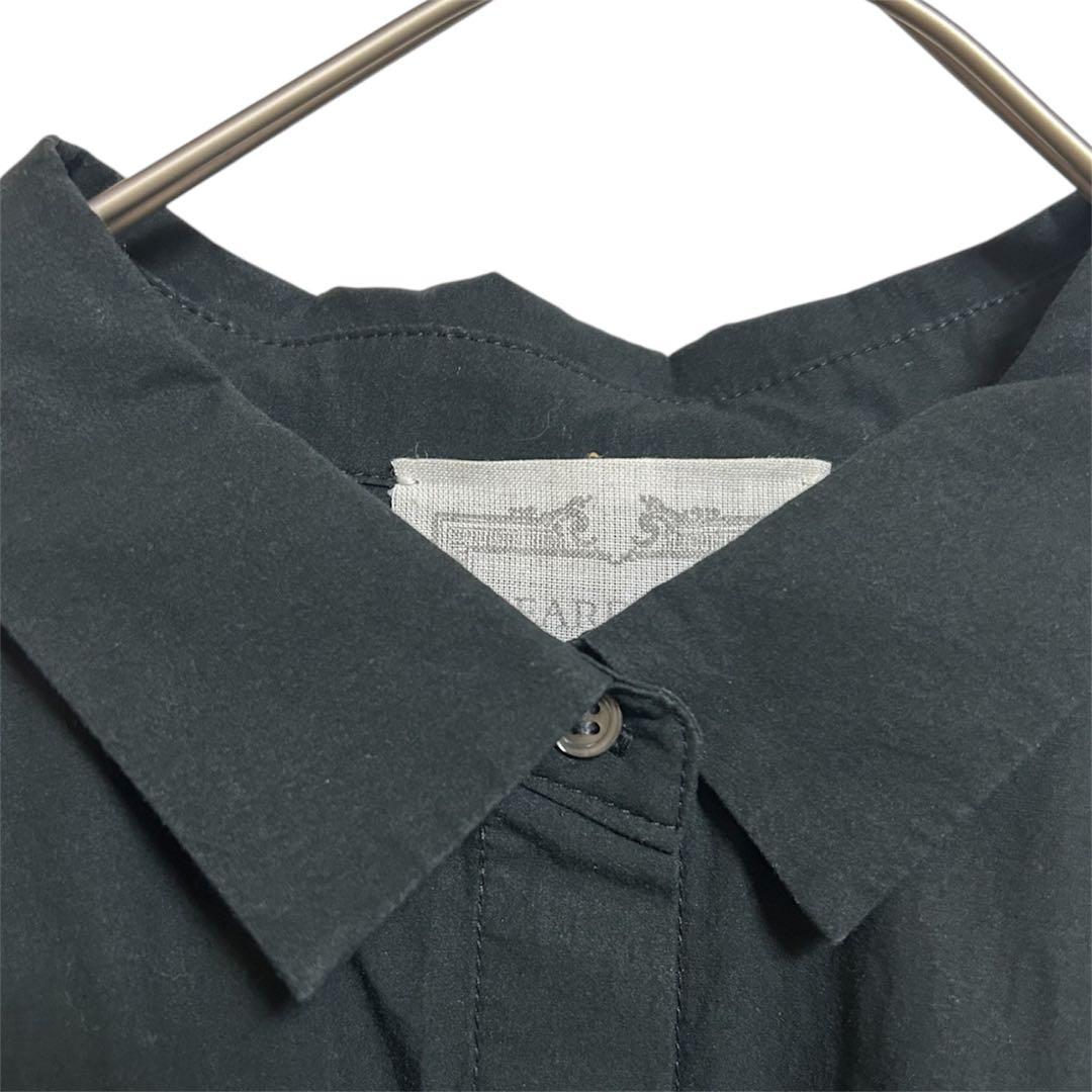 ビアズリー袖レースシャツブラックサイズフリー22AW