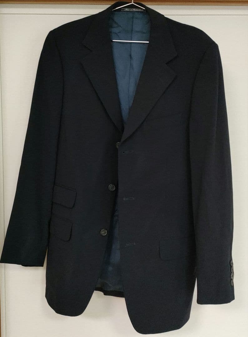 GUCCIブラックジャケット ウェブ ストライプ ディテール コットンツイル ジャケット ・ブラック