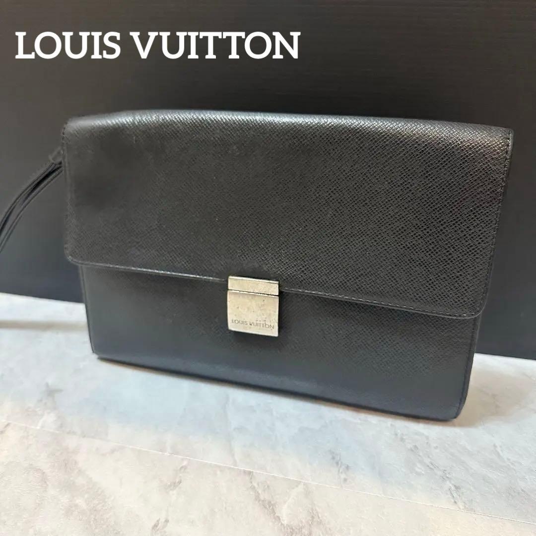 LOUISVUITTON クラッチバッグ タイガ セレンガ ブラック - メルカリ