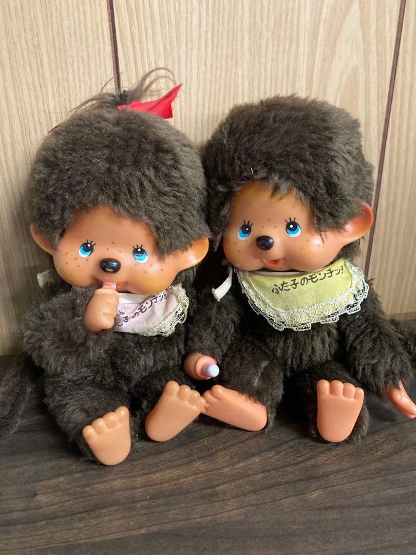ふた子のモンチッチ】 昭和レトロ セキグチ 1974 - メルカリ