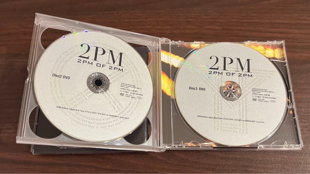 2PM OF 2PM 【リパッケージ初回生産限定盤】日本ファンミDVDつき