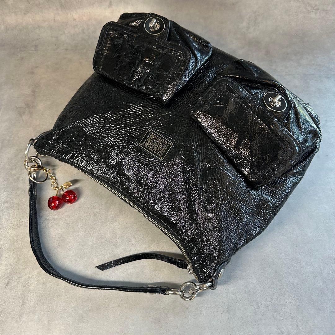 Y2K COACH POPPY Turnlock Double Pocket - メルカリ