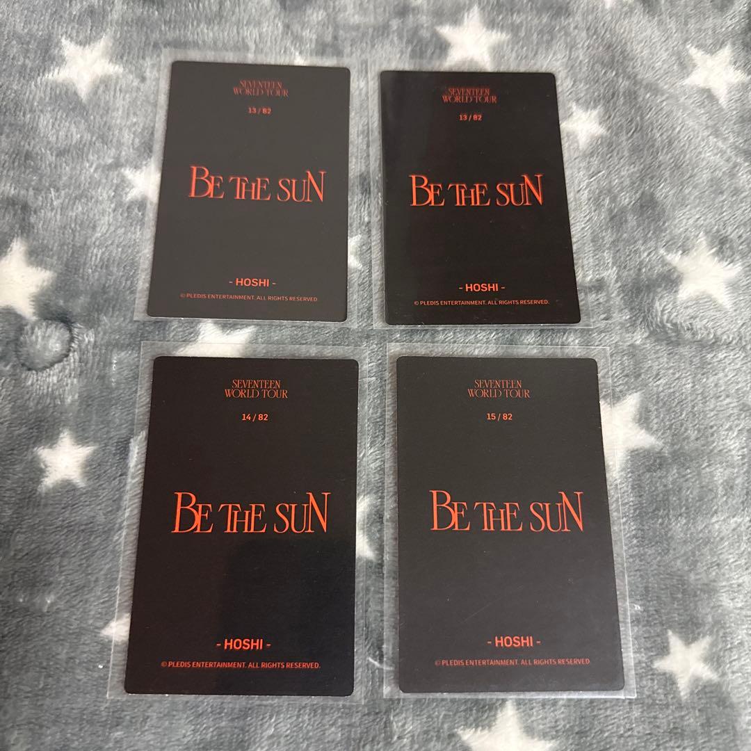 SEVENTEEN セブチ ホシ BE THE SUN トレカ セット - メルカリ