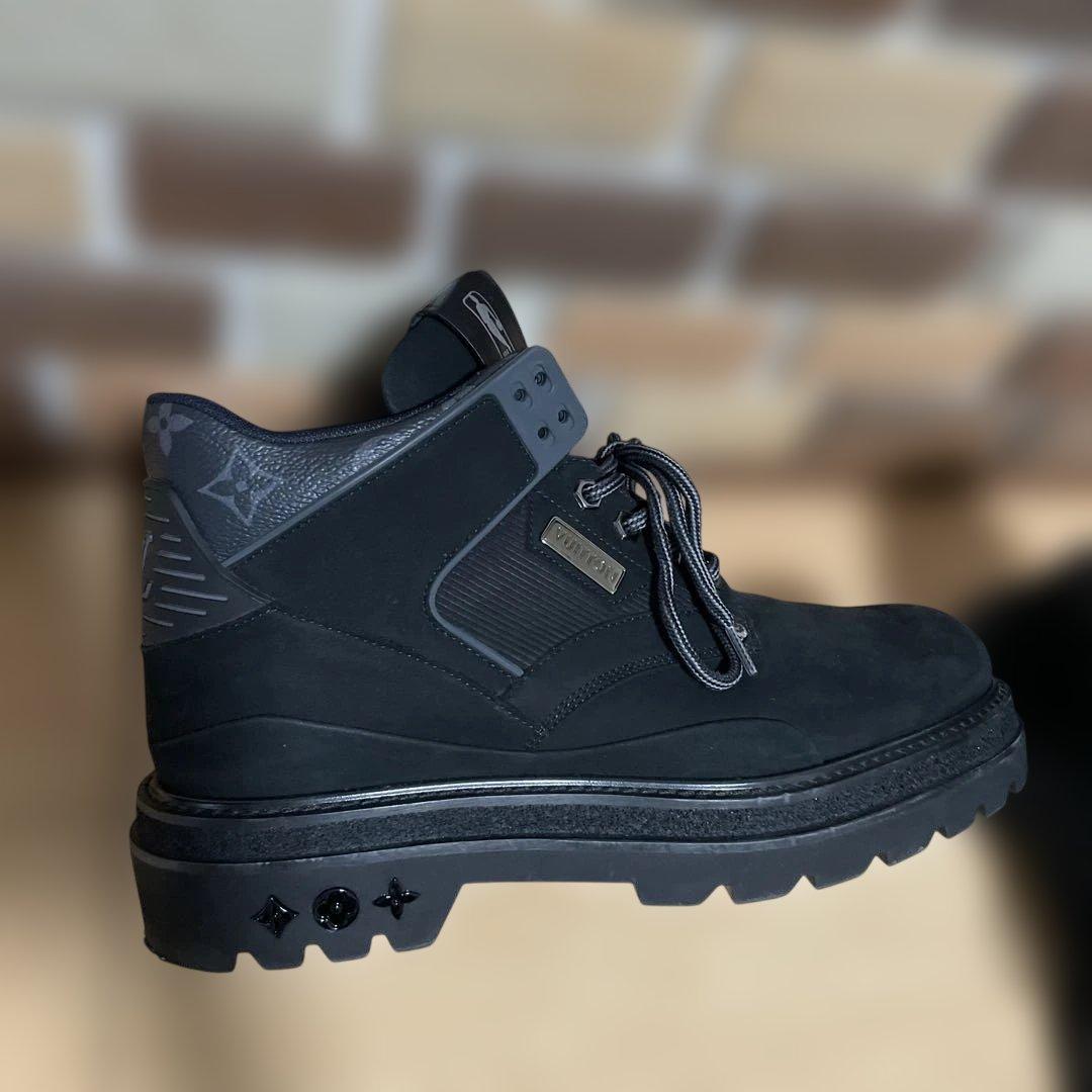 美品《希少》【LV×NBA 】オーベルカンフ・ライン アンクルブーツ ヴィトン