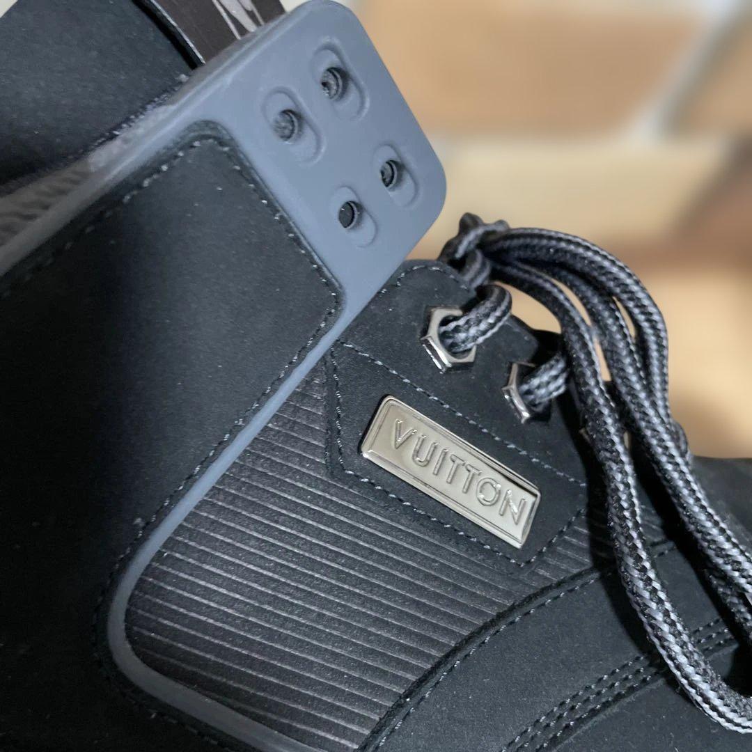 美品《希少》【LV×NBA 】オーベルカンフ・ライン アンクルブーツ ヴィトン