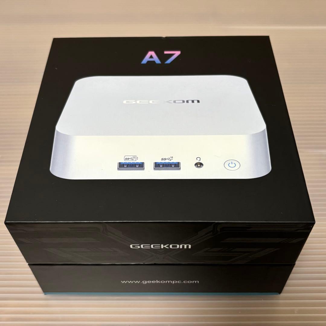 大容量高性能2TBSSD+32GBRAM】GEEKOM A7【美品・オマケ付】 - メルカリ