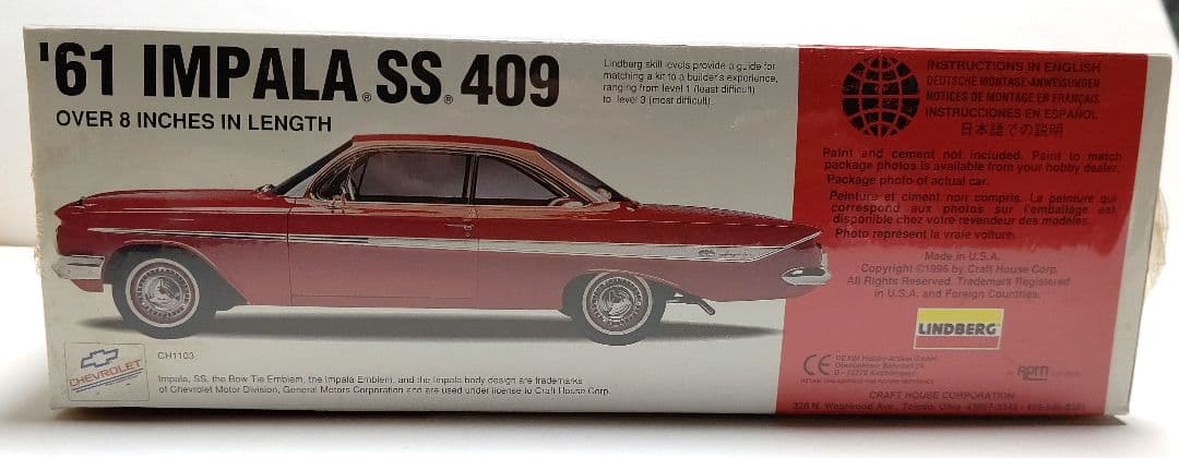 希少!！ 激レア!！ 未開封 LINDBERG '61 インパラ SS 409
