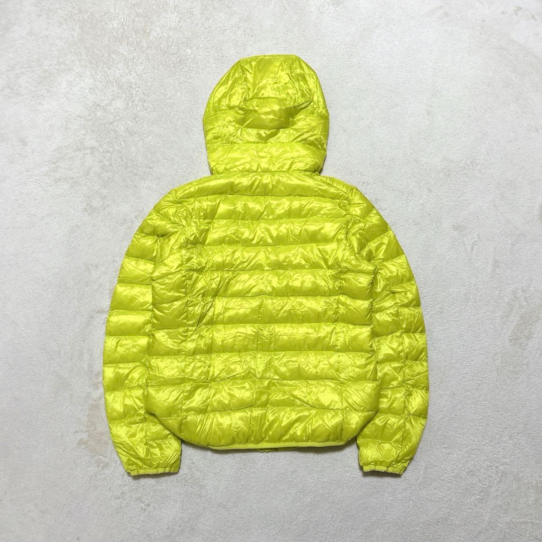 00s old uniqlo down jacket ゲッコーグリーン y2k - メルカリ