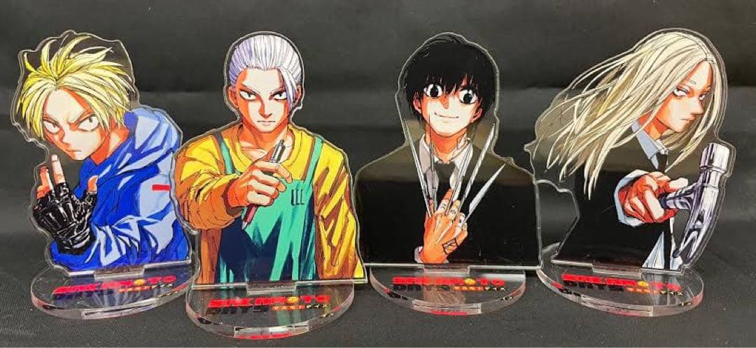 SAKAMOTODAYS ゼブラック 100名限定 アクスタ4種 フレークシール