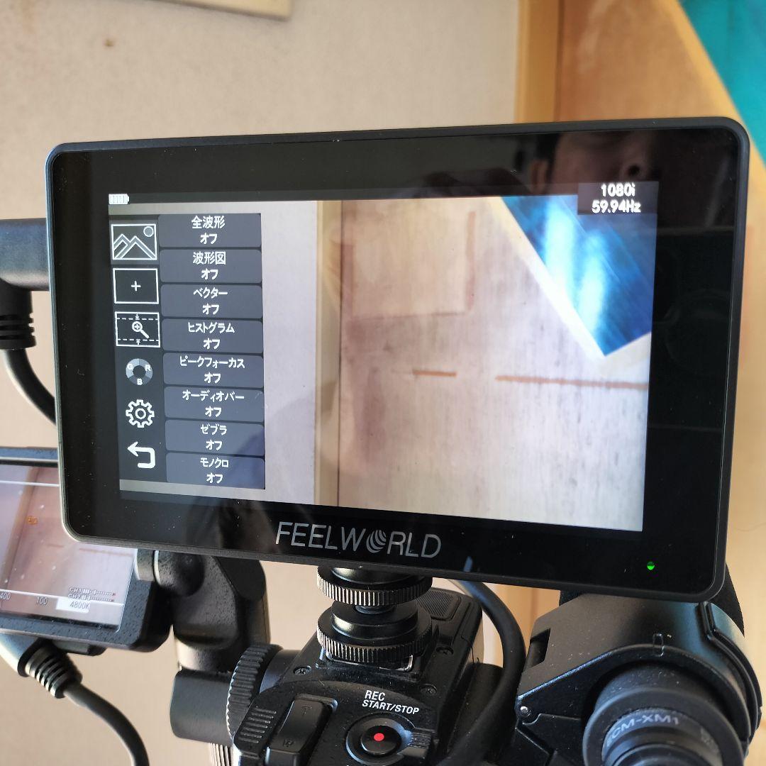 FEELWORLD F6 Plus カメラビデオ モニター FEELWORLD F6 PLUS 5.5” 3D LUT Touchscreen 4K HDMI Camera Field