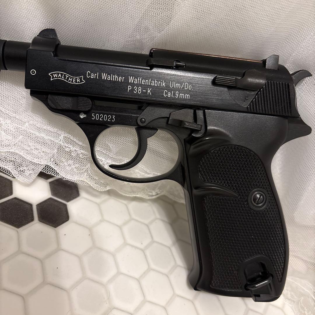 WALTHER P38-K サイレンサーモデル ブラック - メルカリ