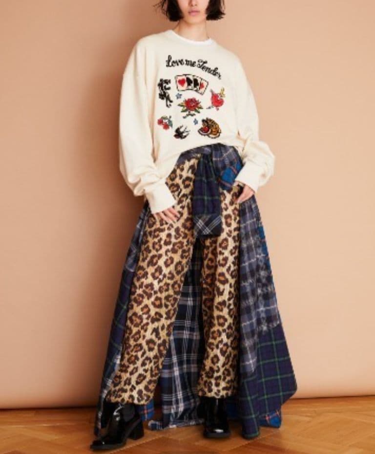 【KEITA MARUYAMA】Love Me Tender Sweatトップス