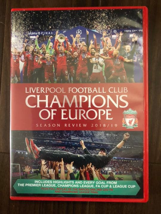 リバプール CL優勝記念DVD2018/2019シーズンレビュー2枚組 どこよりも早い数字で見るCL決勝プレビュー | リバプールFCラボ