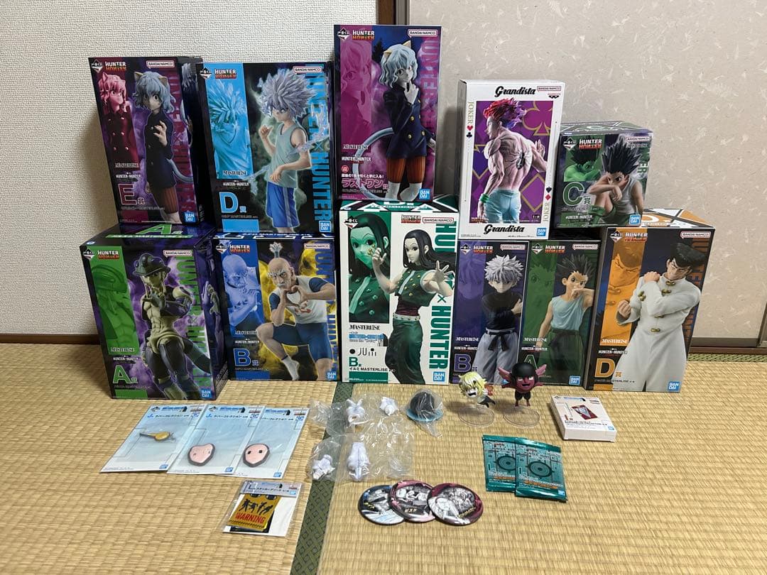 HUNTER×HUNTER 一番くじ　まとめ売り HUNTER×HUNTER 一番くじ グランディスタ ぬースト 8点 まとめ売り