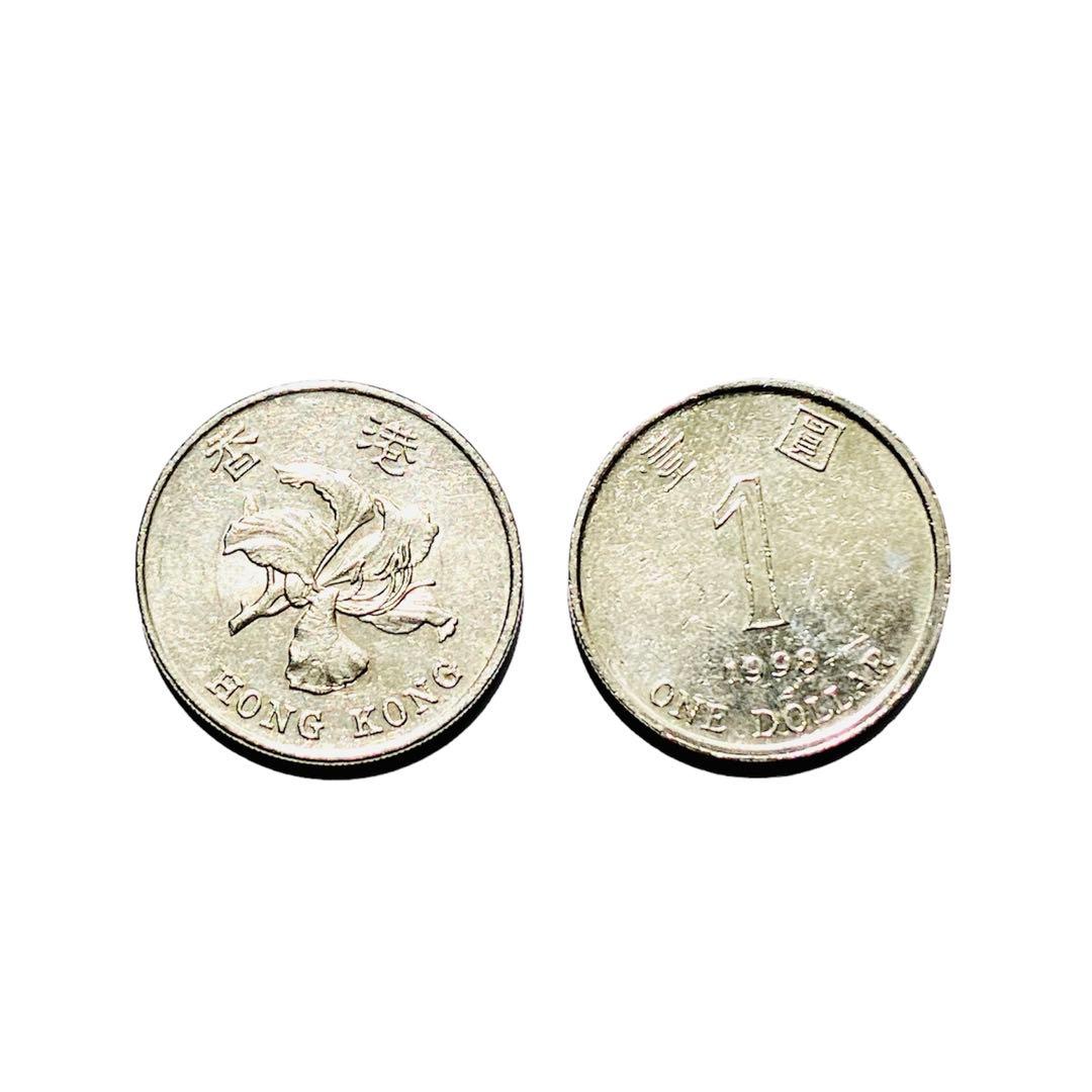 香港ドル 1ドル 1997年 1998年 2枚 - メルカリ