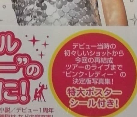 【新品未開封】ピンクレディ 写真集　メモリアルブック