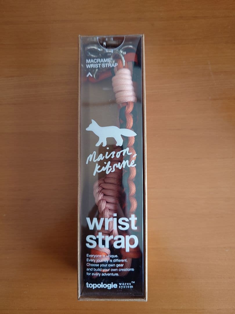 Maison Kitsun x Topologie リストストラップ 新品未使用】TOPOLOGIE X メゾン キツネ リスト ストラップ｜Yahoo