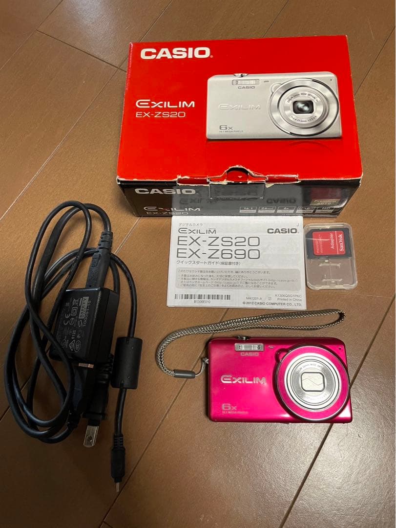 CASIO EXILIM EX-ZS20 ピンク EX-ZS20 - STANDARD - Digital Cameras - CASIO
