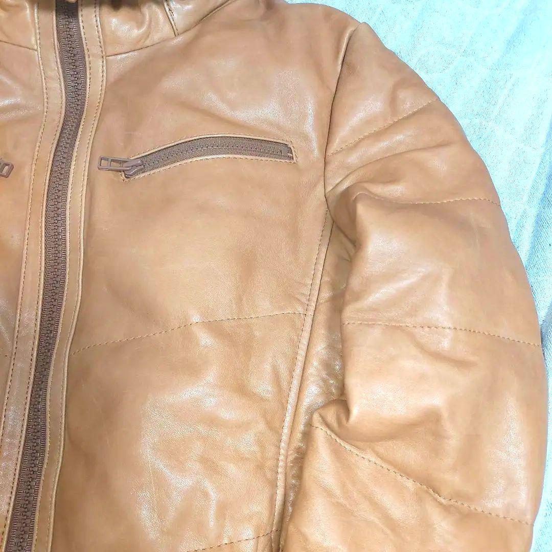 雰囲気極上】AZ byjunhashimoto 羊革 レザーダウン キムタク-が登場