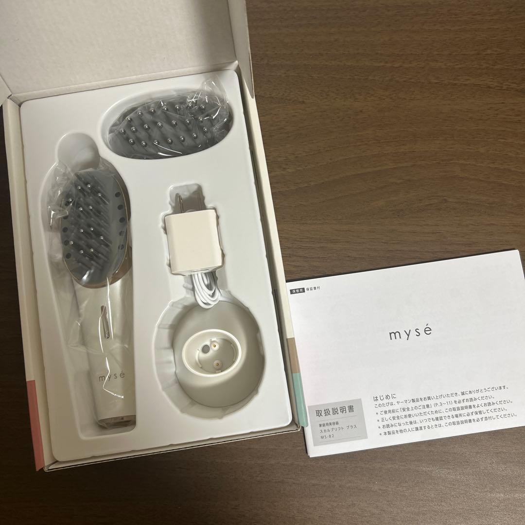 <新品未開封>ヤーマンmyseミーゼスカルプリフトプラスMS82W ヤーマン ミーゼ スカルプリフトプラス ポーチセット MS82W1｜うさ