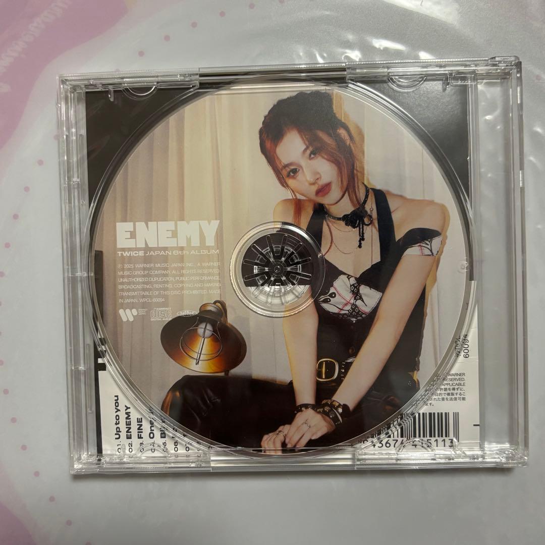 TWICE サナ『ENEMY』トレカ SANA盤 全5種コンプ ソロ盤 - メルカリ