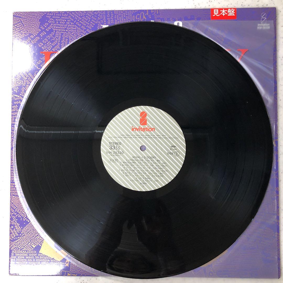 希少!! 見本盤 ［ MORAL+3 ］新品同様 BOOWY