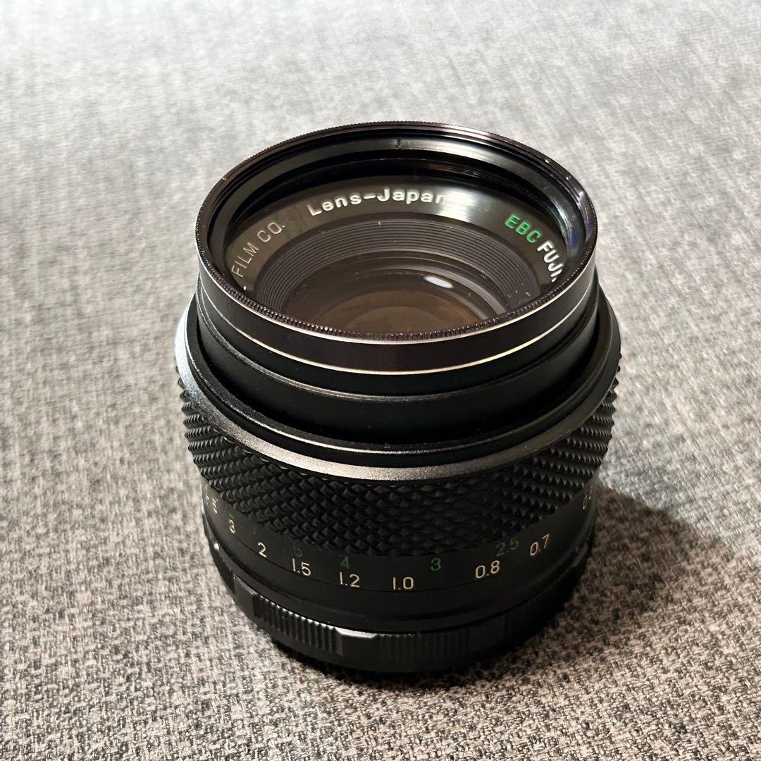 FUJINON 55mm F1.8 オールドレンズM42マウント 単焦点レンズ - メルカリ