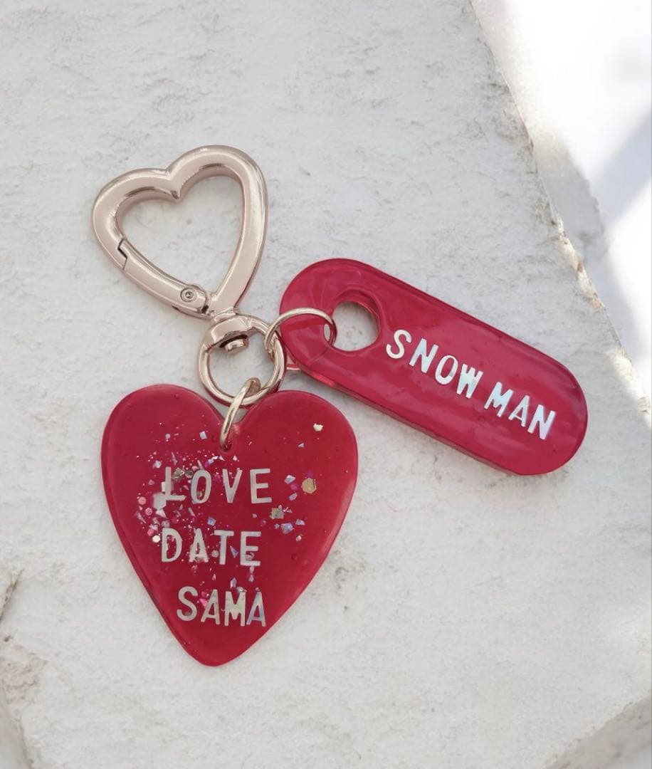 Snow Man♡宮舘涼太さんイメージ レジンバッグチャーム - メルカリ