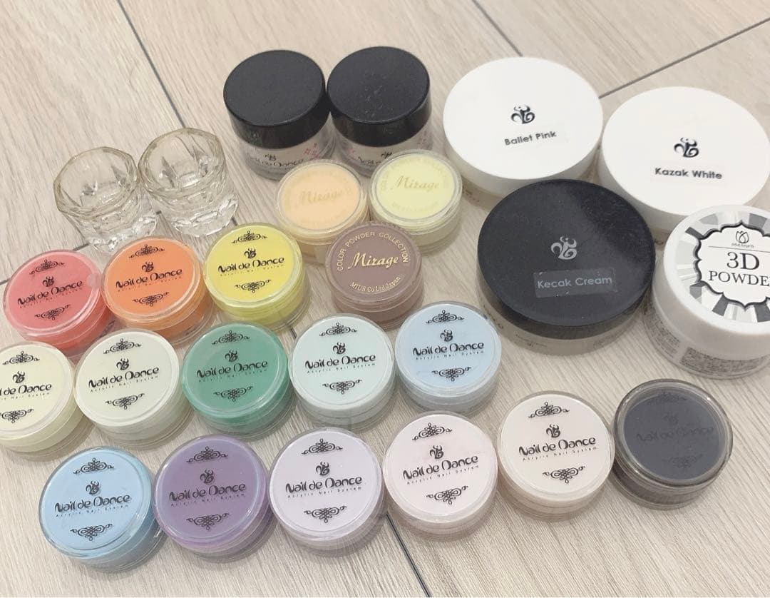 ネイル アクリルパウダー スカルプ 3D ネイルデダンス ネイルダンス アクリルパウダー スカルプ クリア ネイリスト向け