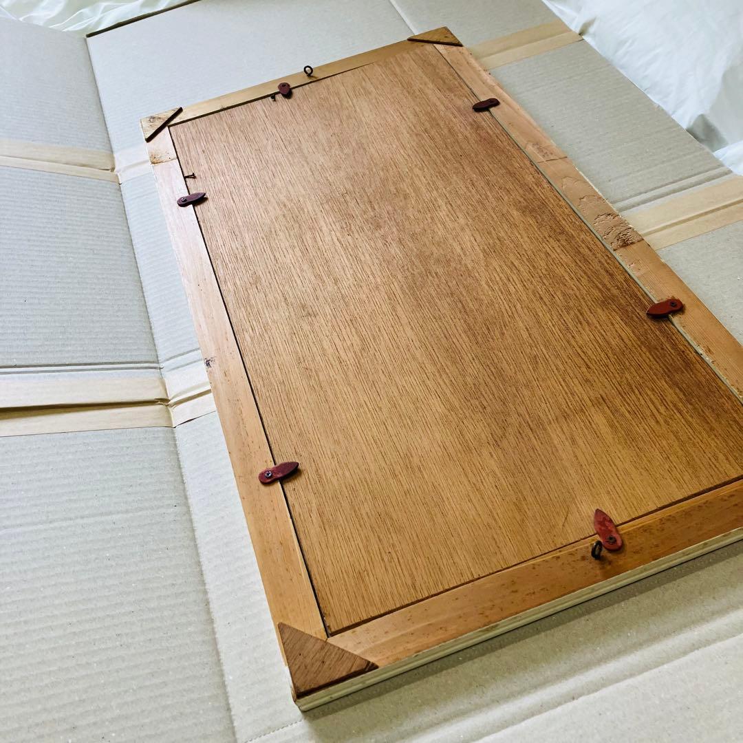 1971年当時物 フジカラー 犬 カレンダー付き 大型パネル 昭和レトロ