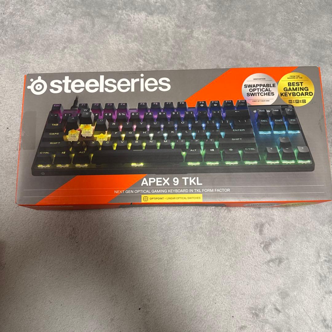 steelseries APEX9 TKL JP ゲーミングキーボード APEX（SteelSeries） SteelSeries Apex 9 TKL JP 日本語配列 88キー