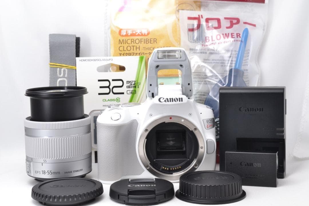 ■ 美品 ■ キャノン　Canon EOS Kiss X10 希少ホワイト CANON (キヤノン) デジタル一眼レフカメラ EOS KISS X10 2410万画素