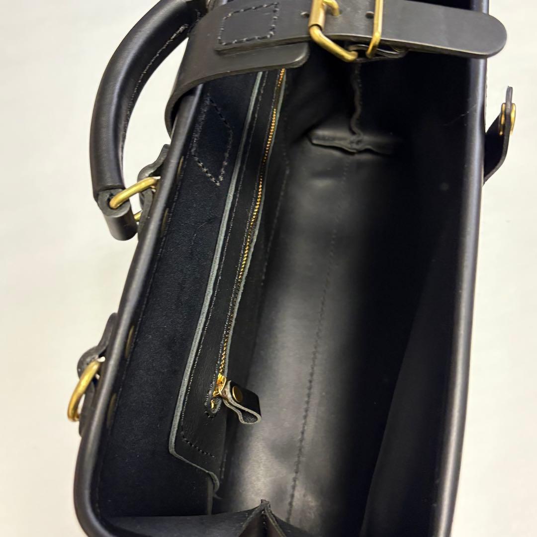 〝HERZ〟（ヘルツ）ソフトダレスバッグ（黒）（Mサイズ）【未使用品に近い】